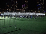 Open mind (barricades), 2014 / night view