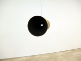 Dialogusphobia (a lump in the throat), 2011 / Bronze / 30 cm diameter x 79 cm