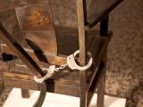 Dogma, 2011 / Cast bronze and stainless steel handcuffs / Variable dimensions 