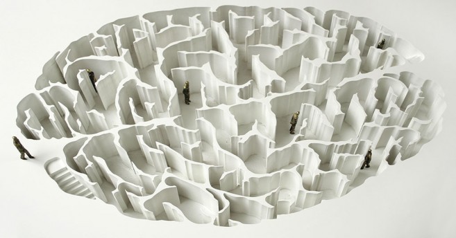 Open Mind, 2006-2008 (maquette) / PVC, bronze, metal and glass / 92 x 126 x 126 cm Open Mind, 2006-2008 (maquette) / PVC, bronze, metal and glass / 92 x 126 x 126 cm